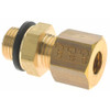 LEGRIS 0101 06 10 6MM TUBE OD X 1/8 BSPP BRASS COMPRESSION