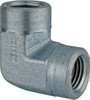 PARKER 1/4 DD-S 90 ELBOW, STEEL, 1/4 IN, FNPT X FNPTF