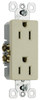 PASS & SEYMOUR 885W 125 VAC 15A NEMA 5-15R RESIDENTIAL GRADE