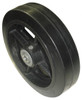 VALUE COLLECTION MR1040516 10" DIAM X 2-1/2" WIDE, RUBBER CASTER WH