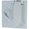 LEVITON WM2SG-GY STEEL BOXES