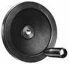 VALUE COLLECTION 1ADHDW-1047-G 6.3" DIAM, ALUMINUM HANDWHEEL WITH HANDL