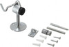 DON-JO 1473-626 3" PROJECTION PEDESTAL DOOR STOP WITH HO