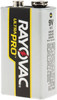 RAYOVAC 13350046 SIZE 9V, ALKALINE, 1 PACK, STANDARD BATT