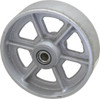 ALBION CA0620112 6" DIAM X 2" WIDE, CAST IRON CASTER WHEE