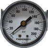 ASHCROFT 662876000562 2" DIAL, 1/4 THREAD, 0-200 SCALE RANGE, 
