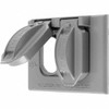 HUBBELL RW51810 WEATHERPROOF BOX COVERS; COVER SHAPE: RE