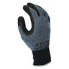 SHOWA BEST GLOVE, INC 341M-07-V COATED GLOVES BLACK/GRAY M PR