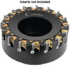 KENNAMETAL 6044711 4" CUT DIAM, 1-1/4" ARBOR HOLE DIAM, 1/4