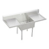 ELKAY SS8136LR1 ELKAY STURDIBILT STAINLESS STEEL 84" X 2