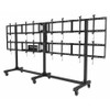 PEERLESS DS-C555-4X2 CART WITH TV MOUNT FOR TELEVISIONS