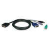 TRIPP LITE P780-010 KVM SWITCH,10', PS2/USB, KVM CABLE KIT