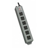 TRIPP LITE UL24CB-15 OUTLET STRIP 6 OUTLETS 15 FT CORD L