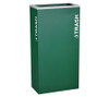 EX-CELL KAISER LLC RC-KD17-T EGX RECTANGULAR TRASH, STEEL, 17 GAL. EMERAL