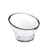 FRONT OF THE HOUSE DBO060CLG23 BOWL SLANTED FOOTED KALEIDOSCOPE