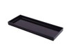 BON CHEF 9530SBLACK TRAY RECT 6X15X1" SANDSTONE BLK
