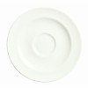 SYRACUSE CHINA 987659332 SAUCER 6" SILK CHINA WHT