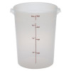 CAMBRO MANUFACTURING RFS8PP190 CONT FOOD 8 QT RND PP TRANS