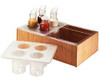 CAL-MIL PLASTIC PRODUCTS 3300-SET BOTTLE DRESSING SET 13X10-3/4X5"