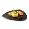 G E T ENTERPRISES TP-12-BK PLATE 12" TRIANGLE MEL BLK