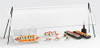 CAL-MIL PLASTIC PRODUCTS 1458-48 SNEEZEGUARD RECT 48X17-1/2X19"