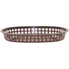 TABLECRAFT PRODUCTS COMPANY 1076BR BASKET FAST FOOD BRN