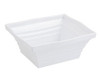 BON CHEF 53102 BOWL AMERICANA 4 QT SQR MELAMINE WHT