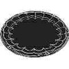 PACTIV 9812K TRAY 12" PLAS BLK