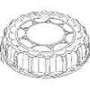 PACTIV P9818 LID DOME FITS 18" TRAYS PLAS CLR
