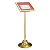 FORBES INDUSTRIES 6834 STAND MENU BRASS 20"X 29" WINDOW