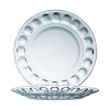 CARDINAL INTERNATIONAL 01166 PLATE DESSERT 6" ROC GLASS