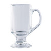 CARDINAL INTERNATIONAL 11874 GLASS MUG COFFEE IRISH 10 OZ