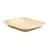 PACKNWOOD 210BBA1717 PLATE 6-3/10X6-3/10" PALM LEAF NAT