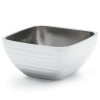 VOLLRATH 4763250 BOWL 1-3/4 QT SQR DW PEARL WHT SS