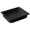 BON CHEF 5065 BLACK BON CHEF 5065BLK SANDSTONE 4 QT. HALF SI