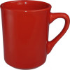 INTERNATIONAL TABLEWARE 87241-664 MUG TOLEDO 8-1/2 OZ CANCUN CRIMSON RED