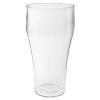 G E T ENTERPRISES 7720-1-CL GLASS BELL TUMBLER 20 OZ PLAS CLR