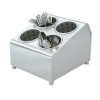 VOLLRATH 97240 VOLLRATH 97240 SILV-A-TAINER 4-HOLE S/S 