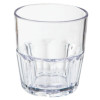 G E T ENTERPRISES 9909-1-CL GLASS TUMBLER BAHAMA 9 OZ CLR PLAS