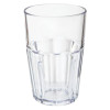 G E T ENTERPRISES 9910-1-CL GLASS TUMBLER BAHAMA 10 OZ CLR PLAS