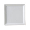 VERTEX CHINA AV-S4 PLATE INSERT 4" SQR VENTANA UNDEC WHT