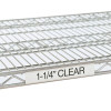 METRO 9990CL HOLDER LABEL 3X1-1/4" PLAS CLR