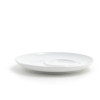 FRONT OF THE HOUSE DCS031WHP23 SAUCER 6" MOD PORC WHT