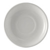 TUXTON CHINA BWE-066 SAUCER CAPPUCCINO 6-3/4" PORC WHT