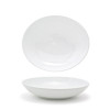 FRONT OF THE HOUSE DBO083WHP22 BOWL LOW 9" ELLIPSE PORCELAIN WHT