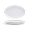FRONT OF THE HOUSE DSP024WHP22 PLATE OVL 9-1/4" HARMONY WHT