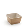 FRONT OF THE HOUSE DBO095BBB23 BOWL 3-1/4" SQR PLATEWISE BAMBOO