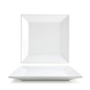 FRONT OF THE HOUSE DAP011WHP13 PLATE SQR 8-1/2" KYOTO WHT