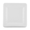 ELITE GLOBAL SOLUTIONS D5SQRR-W PLATE 5X1/2" PEBBLE CREEK WHT MEL