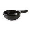 G E T ENTERPRISES HSB-112-BK BOWL 12 OZ W/HANDLE MEL BLK